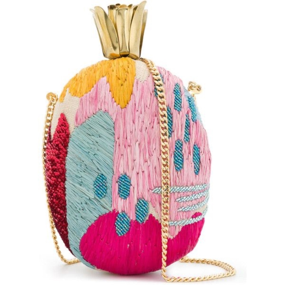 Aranaz Handmade Pineapple Clutch Bag